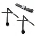 thumbnail image 1 of Airplane 3 Point Charcoal Retractable Bench Seat Belt Kit with 3 Belts for 1970-1977 AMC Hornet, 1 of 1