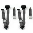 thumbnail image 1 of Airplane 3 Point Charcoal Retractable Bucket Seat Belt Kit with 2 Belts for 1972-1980 Chevy LUV Truck, 1 of 1