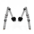 thumbnail image 1 of Airplane 3 Point Gray Retractable Bucket Seat Belt Kit with 2 Belts for 1972-1980 Chevy LUV Truck, 1 of 1