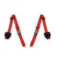 thumbnail image 1 of Airplane 3 Point Red Retractable Bucket Seat Belt Kit with 2 Belts for 1949-1967 VW Type 2 Split, 1 of 1