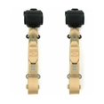 thumbnail image 1 of Airplane 3 Point Tan Retractable Bucket Seat Belt Kit with Bracketry & 2 Belts for 1955-1957 Chevy Bel Air, 1 of 1