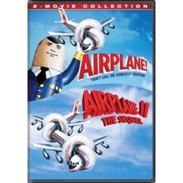 Airplane Airplane Ii The Sequel 2 Movie Collection Dvd