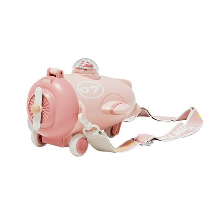 Airplane Designed Drinking Glass and Bottle for Kids Ideal for Home and Kitchen Leak-Proof and Reusable Cup for Children