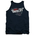 thumbnail image 1 of Airplane Dont Call Me Shirley Adult Tank Top Navy, 1 of 1