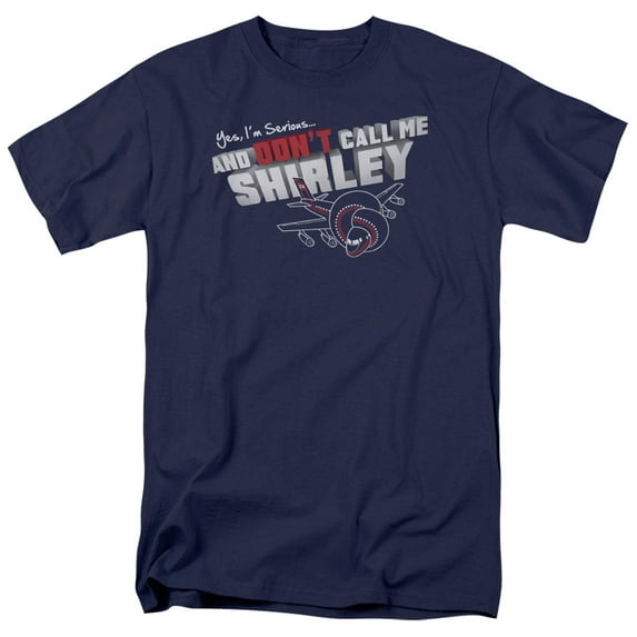 Airplane Dont Call Me Shirley Mens Short Sleeve Shirt