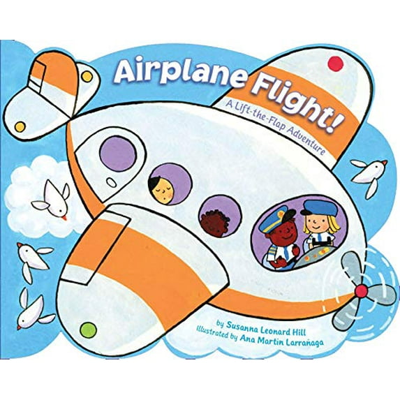 Pre-Owned Airplane Flight!: A Lift-The-Flap Adventure (Board book) 1416978321 9781416978329