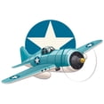 thumbnail image 1 of Airplane Flying Plane Sky Star Blue Customized Wall Decal - Custom Vinyl Wall Art - Personalized Name - Baby Girls Boys Kids Bedroom Wall Decal Room Decor Wall Stickers Decoration Size (15x30 inch), 1 of 1
