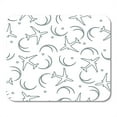 thumbnail image 1 of Airplane Geometric Cute with Planes and Traces of The Design Aircraft Aviation Mousepad Mouse Pad Mouse Mat 9x10 inch, 1 of 3