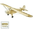 thumbnail image 1 of Airplane,Kit Version Diy J3 Cub Powered J3 Cub Aircraft Kit Balsa Wood Cub Aircraft Airplane 1200mm Powered 1200mm Powered J3 Wood Airplane Aircraft Kit Version Wood Plane S2301, 1 of 6