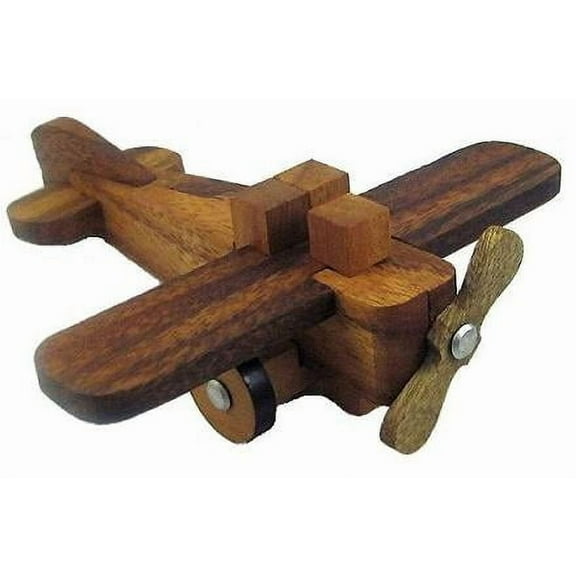 Airplane Kumiki - 3D Brain Teaser Wooden Puzzle