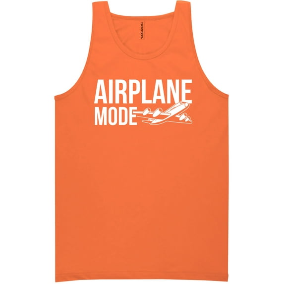 Airplane Mode Neon Tank Top