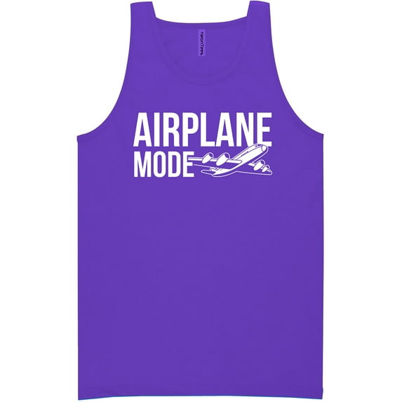 Airplane Mode Neon Tank Top