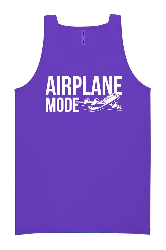 Airplane Mode Neon Tank Top