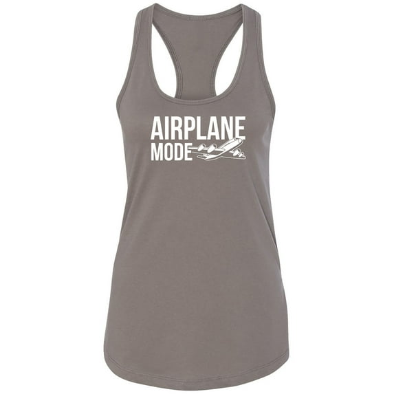 Airplane Mode Racerback Tank