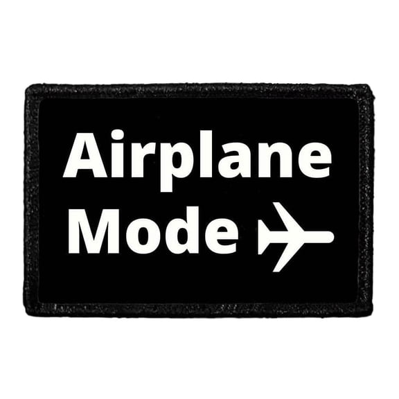 Airplane Mode - Removable Patch