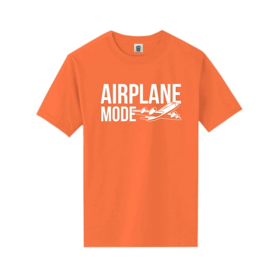Airplane Mode Short Sleeve Neon T-Shirt
