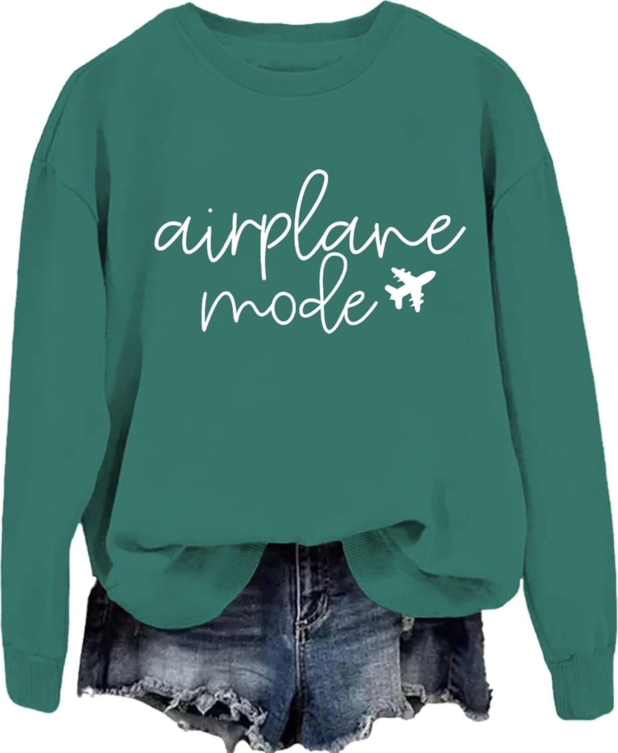 Airplane Mode Sweatshirt, Airplane Mode Sweatshirt Women, Airplane