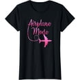 thumbnail image 1 of Airplane Mode Traveling Vacation For Girls & Womens T-Shirt, 1 of 3