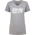 thumbnail image 1 of Airplane Mode Womens V-Neck T-Shirt, 1 of 3