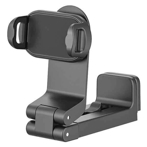 Airplane Phone Holder, 360 Degree Rotation Hands Free Mount, Universal Pocket Size Travel Stand for Desk Tray Table Home Office