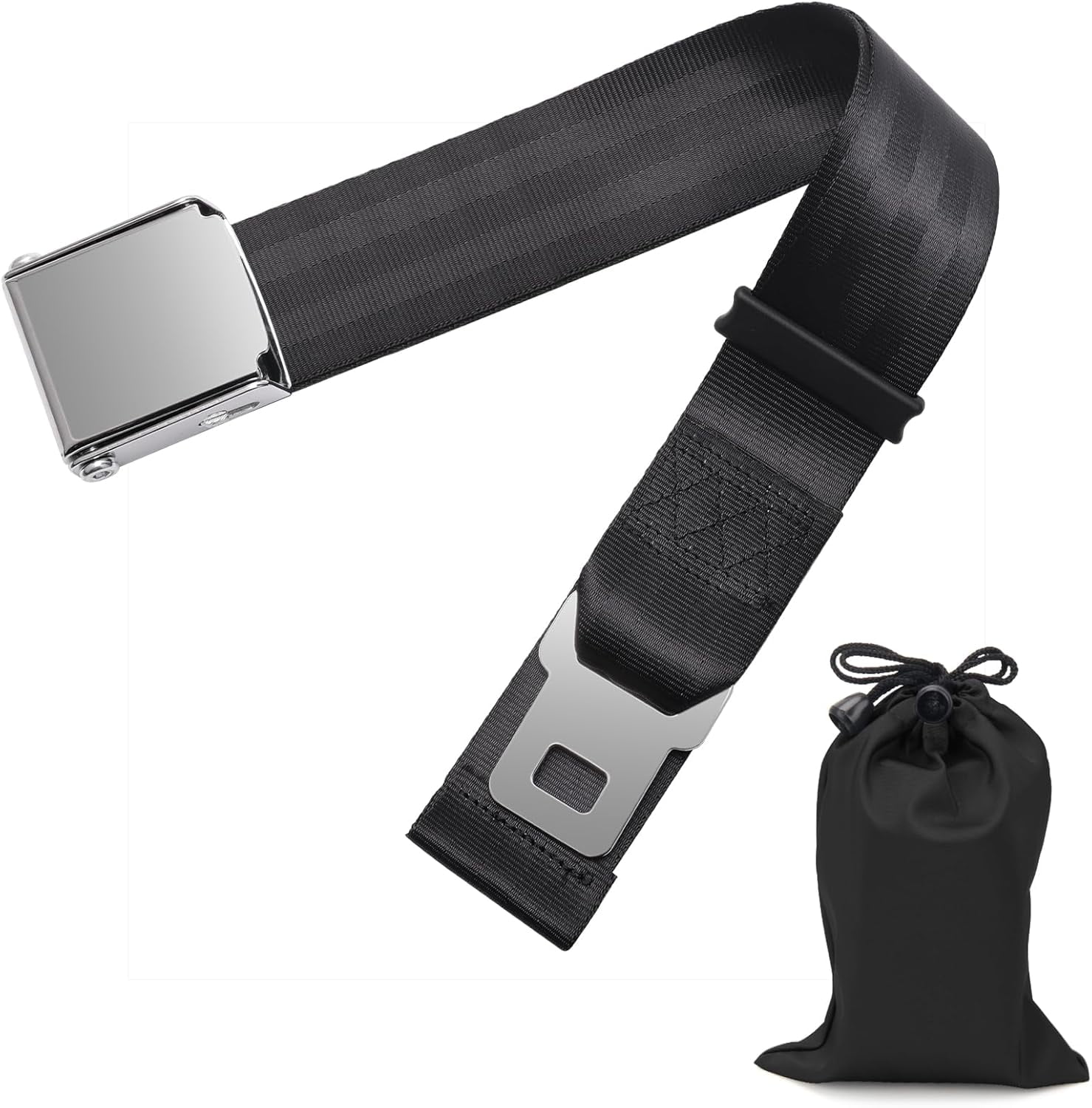 Airplane Seat Belt Extender, Adjustable 732" Airplane Seatbelt Extender FITS ALL Airlines