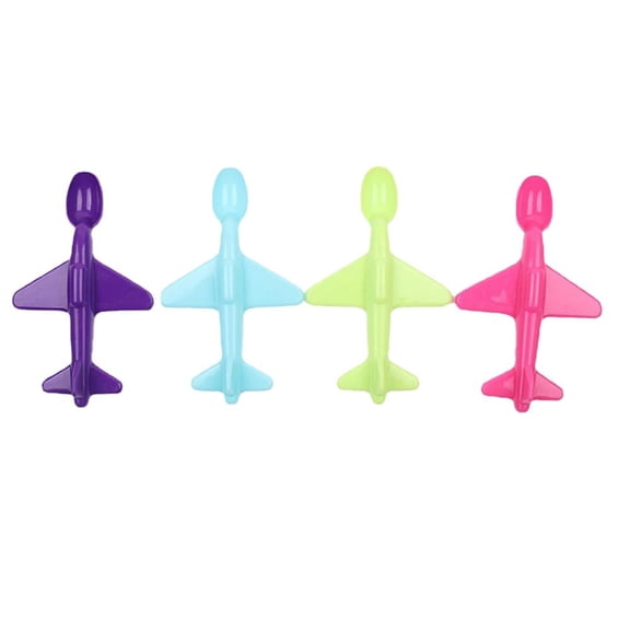Airplane-Shaped Plastic Spoon for Stirring Coffee or Tea, Suitable for Home Use and Gifting, Made of Eco-Friendly PP Material