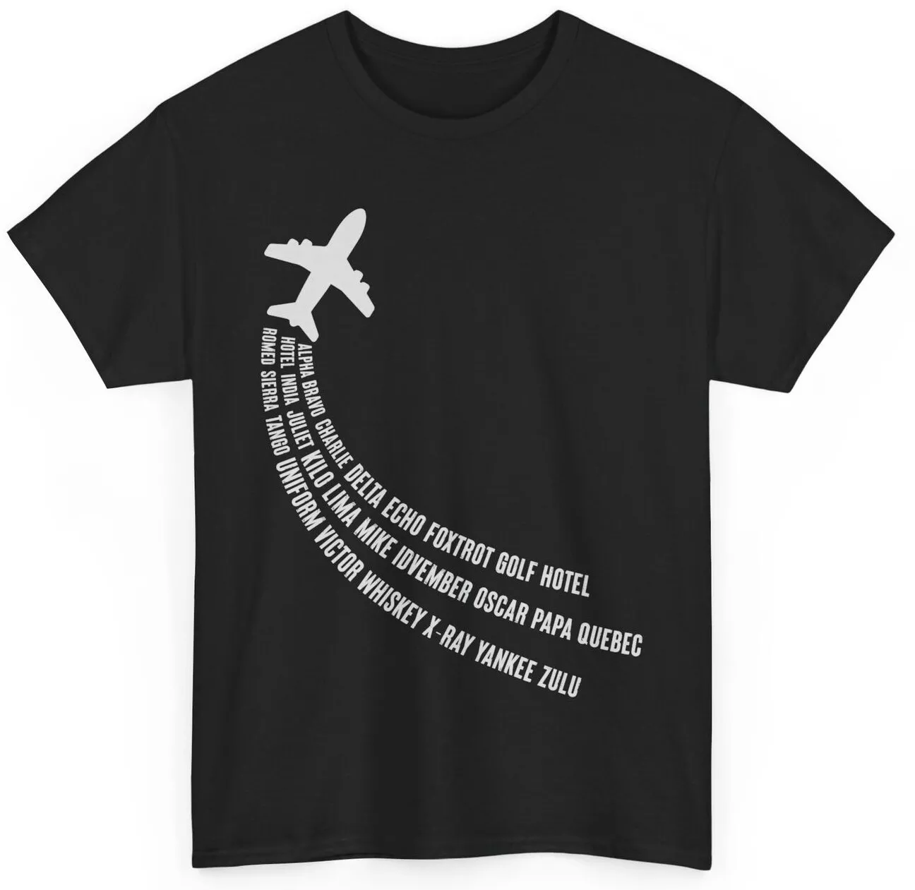 Airplane Shirt, Phonetic Alphabet Airplane Shirt, Aviation Lovers Shirt ...