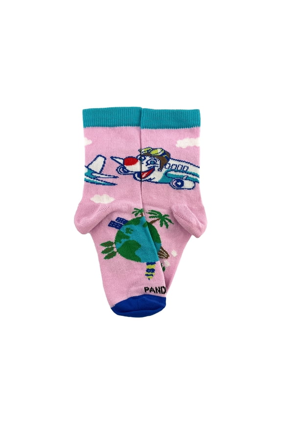 Airplane Socks from the Sock Panda (Ages 3-7) Size: Small (Age 3-5)