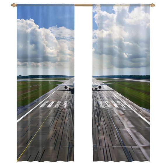 Golden Lotus Flight Quilted Curtains NCU0NXD868