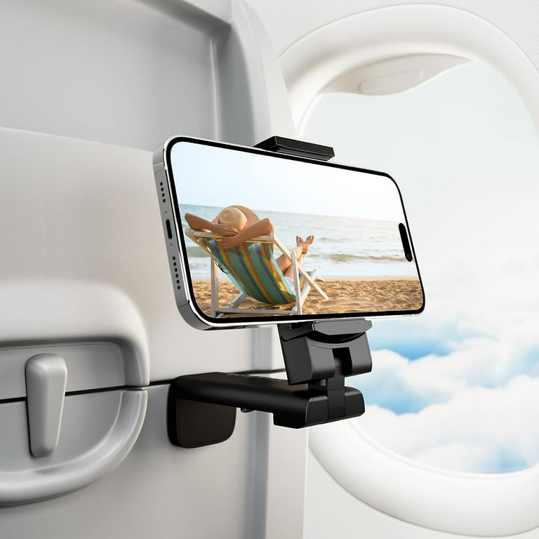  Airplane Travel Essentials Phone Holder, Klearlook