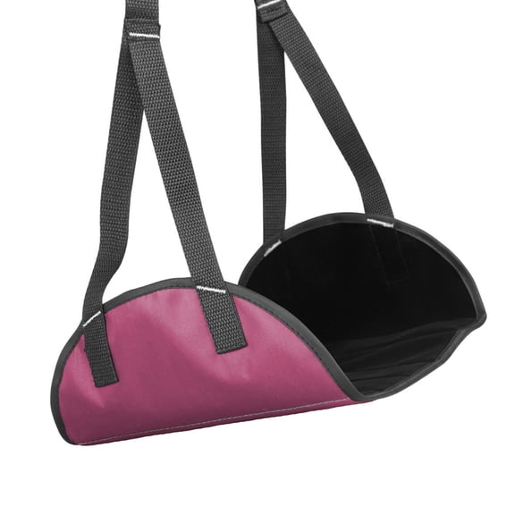 Airplanes Foot Rest Lightweight Travel Accessory Practical Mesh Support Compact Foldable Design For Train Office Use