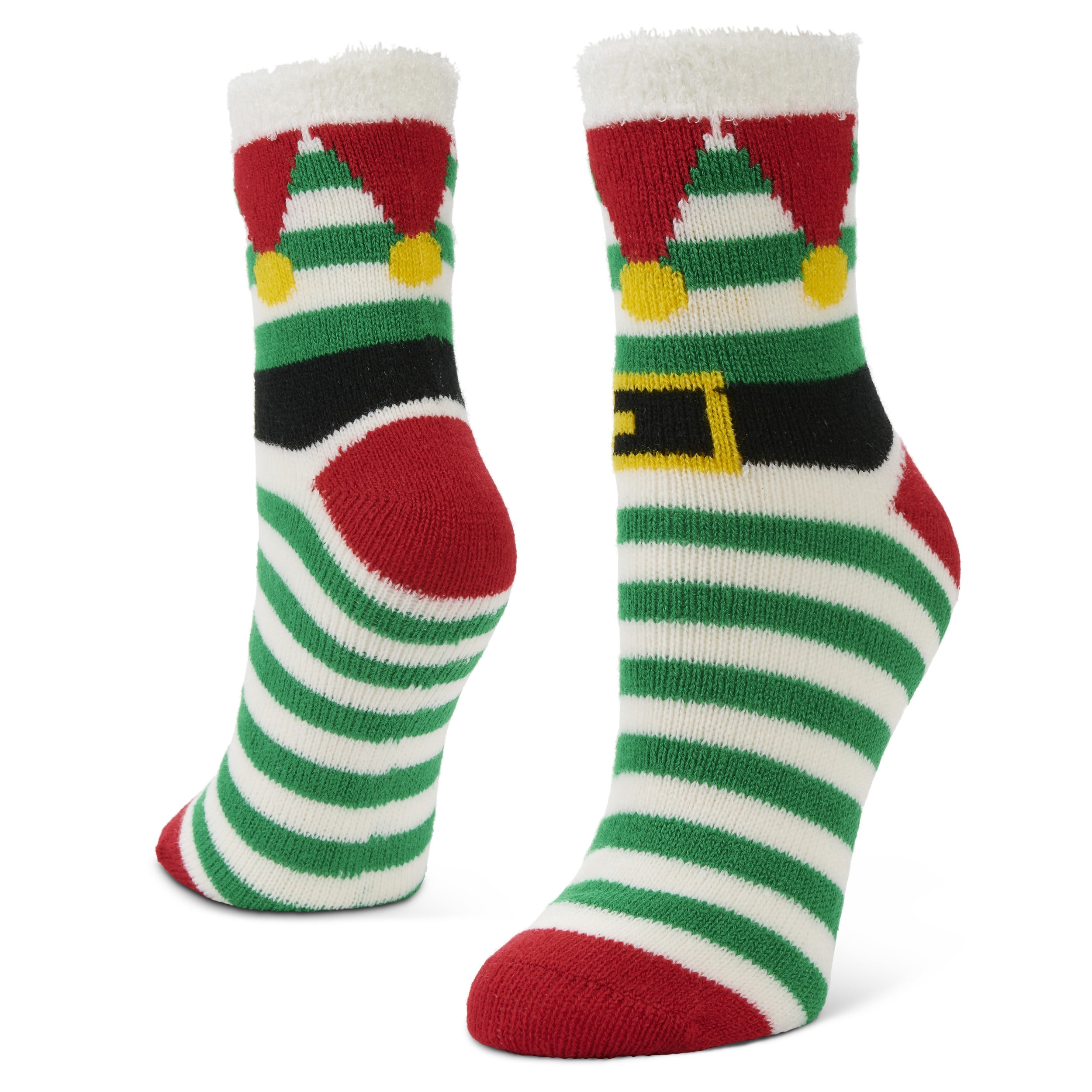 Airplus 2024 Double Layer Crew Sock Elf, Woman's 5-10