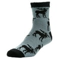 thumbnail image 1 of Airplus Double Layer Aloe Crew Socks, Black Moose, Men's 8-12.5, 1 Pair, 1 of 4