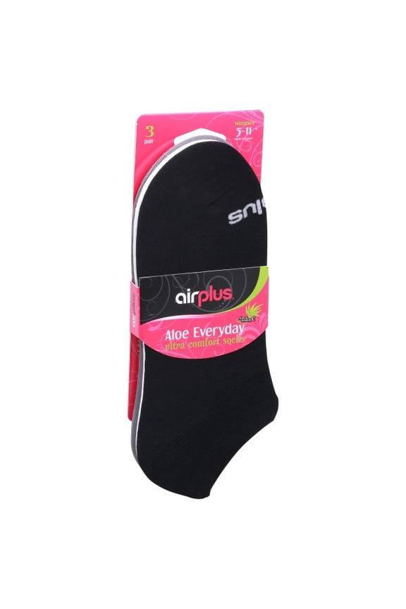 Aloe Infused Everyday Ultra Comfort Socks, Women's 5-11, Multicolors