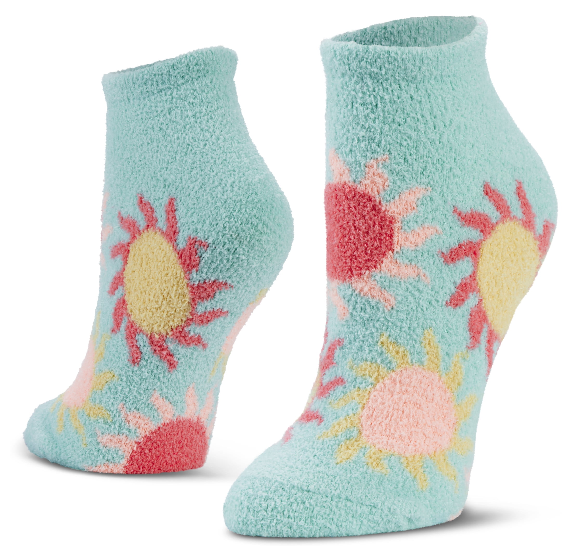 Airplus Lavender Quarter Sock Spring Teal Suns Women's 5-10