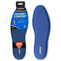 Airplus Memory Foam Comfort Insoles for men's shoes 7-13