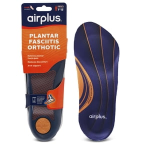 Airplus Plantar Fasciitis Orthotic 3/4 Insole Mens 7-13 Men's