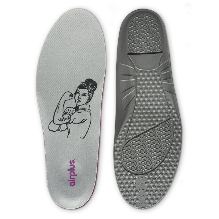 Airplus Ultra Work Memory Foam Insole for Women, 1 Pair