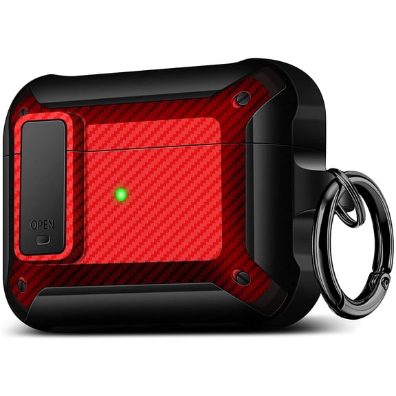 Airpods 1/2 Case Cover for AirPod 1/2,Military Armor Series Full-Body Air Pod 1/2 Case,Secure Lock Protective Case for AirPods,Wireless AirPod 1/2 Cases for Men Women