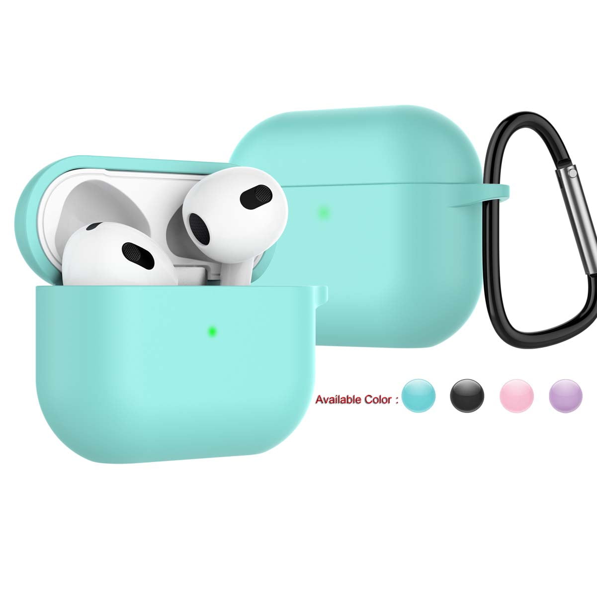 Airpods 3 Case Cover, Case for Airpod 3 Gen, Tekcoo for Apple