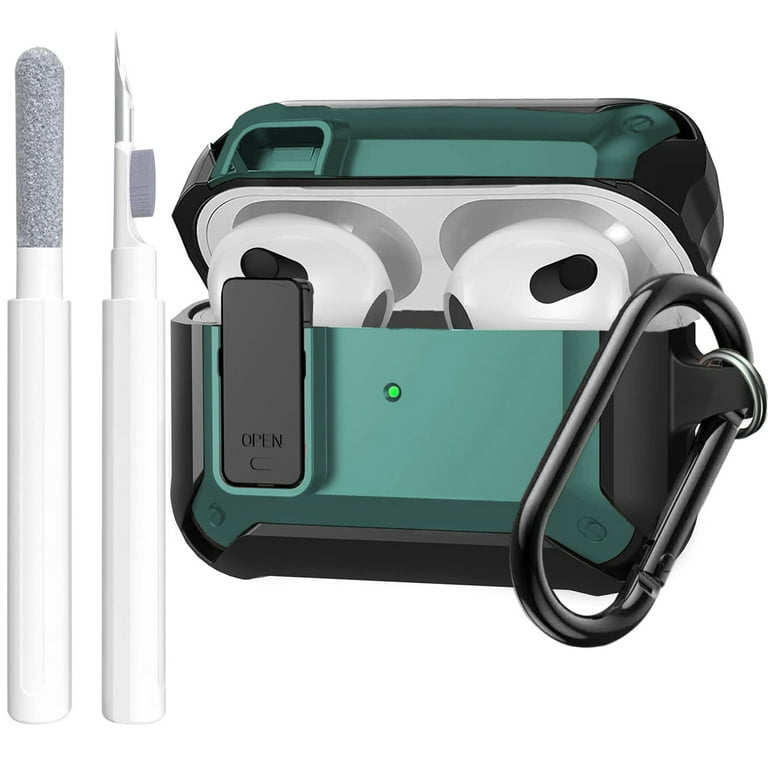 Airpods 3rd Generation Case with Lock & Cleaning Kit, OTOPO Rugged