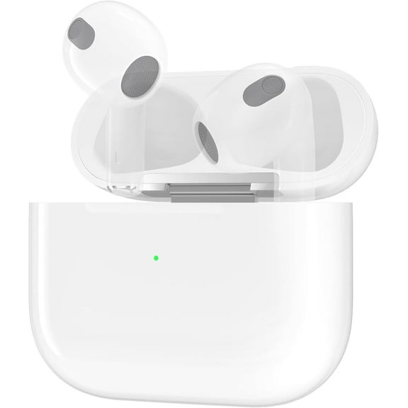 Compatible with Airpods 4 Charging Case, Replacement Charging Case Airpods 4th Generation, Wireless & Wired Support Charger, Touch Control USB-C (No Earbuds)(Case-4th Gen)