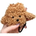thumbnail image 1 of Airpods Case Airpods 1&2, Cute Teddy Dog Soft Fur Furry Kawaii Fun Cool Mini Airpods Cover Case with Keychain Wireless Charging Box Airpods 1 & 2, 1 of 2