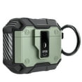thumbnail image 1 of for Airpods Pro 2nd Gen (2022) Case with Keychain, AirPods Pro 2 Case, Rugged Hybrid PC TPU Airbuds Container Dustproof Anti-Scratch Protective Case for Apple Airpods Pro 2nd Gen (2022),Green, 1 of 8