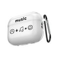 thumbnail image 1 of Airpods Pro Case Clear Soft TPU Protective Cover with Lanyard [Front LED Visible] Compatible with AirPods Pro(Clear), 1 of 4