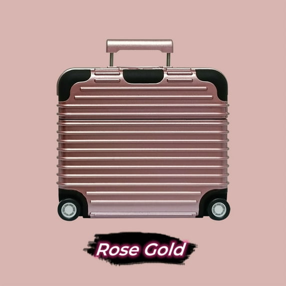 Airpods Pro Case Cover,Luggage Design Protective Cover Case for Airpods Pro 2nd Generation/1st Generation,Compatible with AirPods Pro Charging Case for Women Men(Gold)