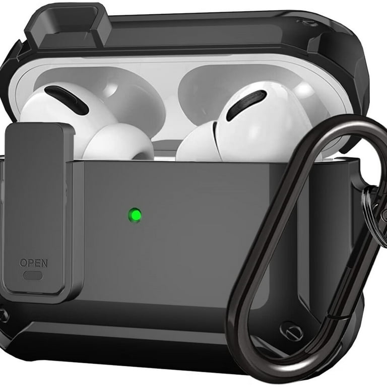 Airpods Pro Case Cover for Men Lock with Cleaner kit,Armor Series