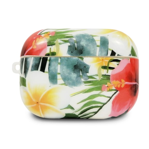 Airpods Pro Case Cute Flower Skin TPU Protective Cover for Women and Girls Floral Design - Bloomy Pro (Flowers)