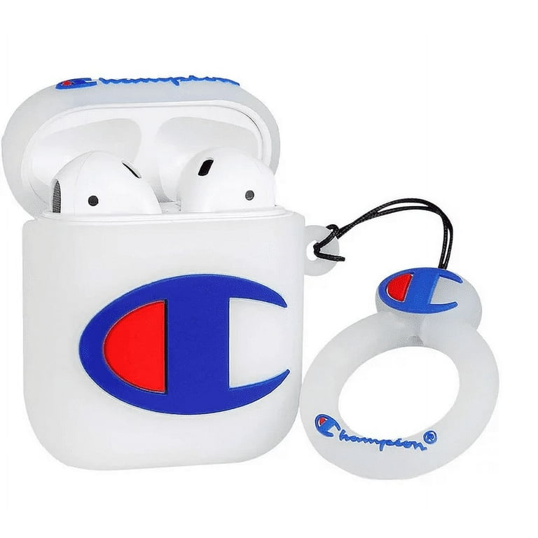 Airpods Silicone Case for Airpods 1 & 2 Food Character Fashion Cover for  Girls Boys Kids Teens Men Women Airpods Case High Quality #red sup 