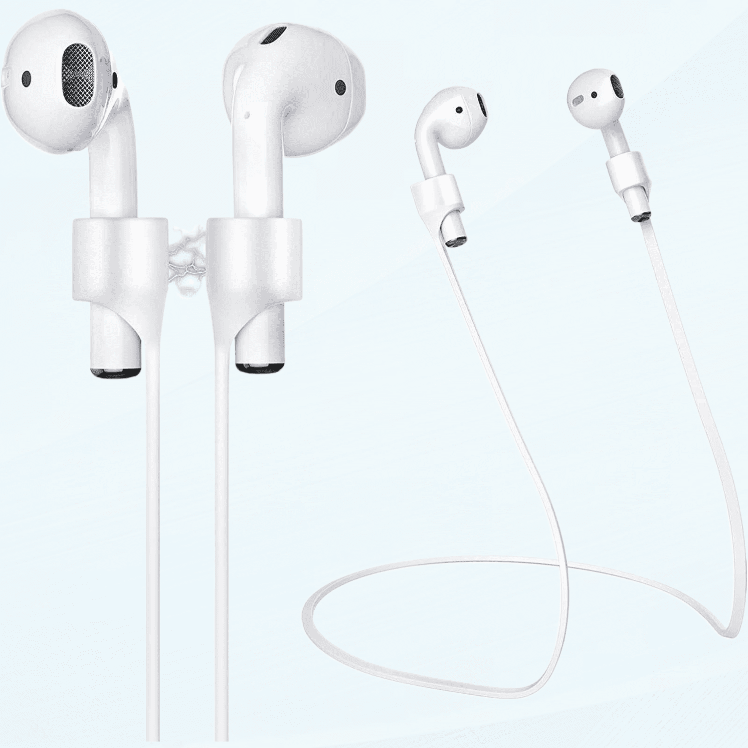 for Airpods Strap, Silicone Anti-Lost Cord Magnetic Anti